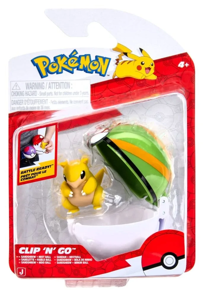 Pokémon Minifigures – Clip ‘n’ Go Poké Balls Series 22 Assortment 3