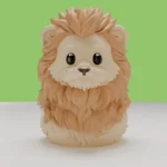 Wicked Mini PVC Figure – Cowardly Lion Tubbz 5 cm 1