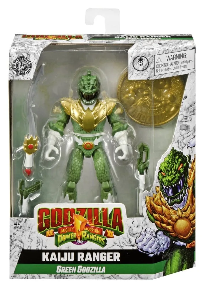 Power Rangers x Godzilla Action Figure – Green Version