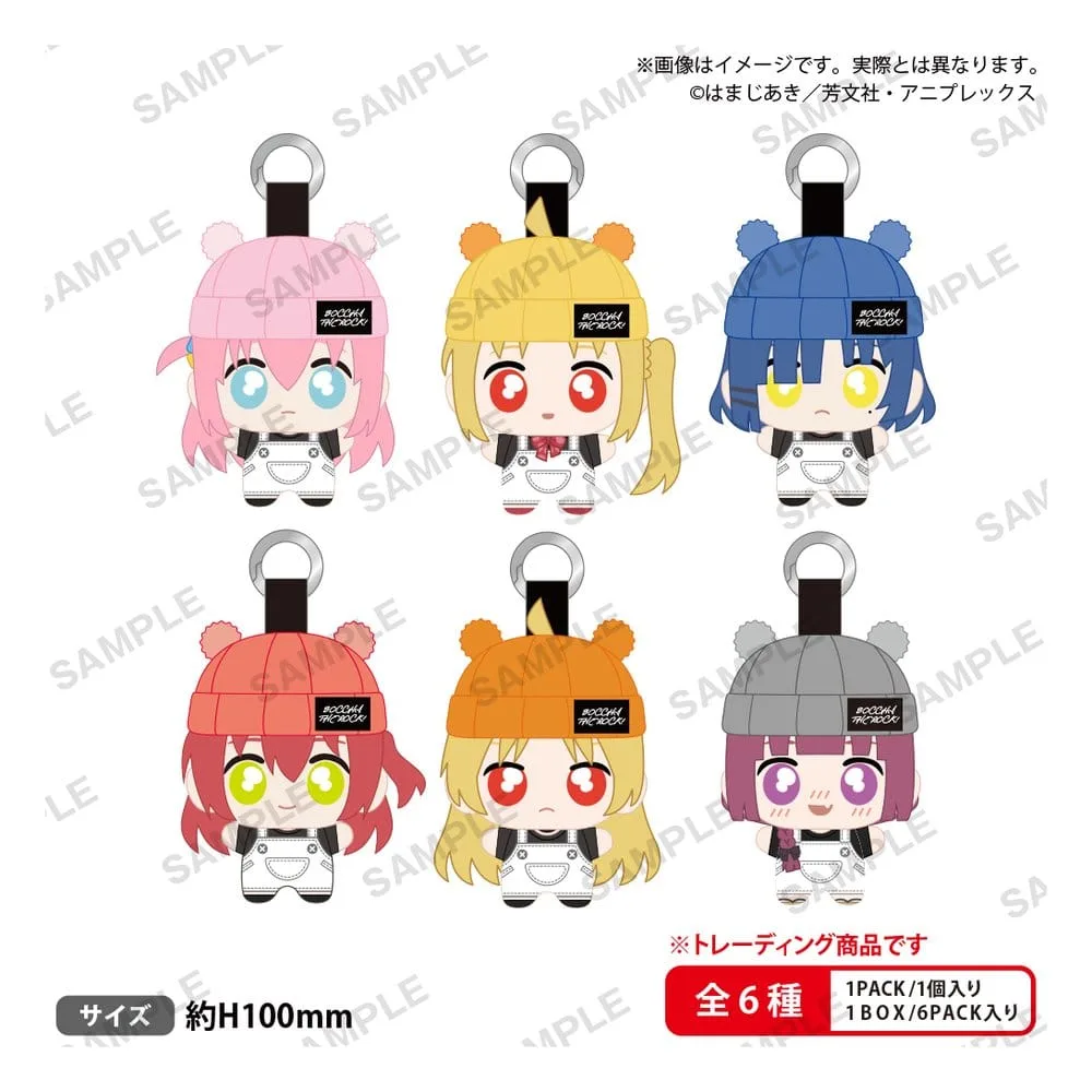 Bocchi the Rock Plush Keychain Display – Tekutomo 6 Blind Boxes 5