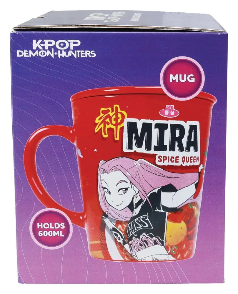 KPop Demon Hunters Mug – HUNTR/X Ramen with Lid 350 ml 5