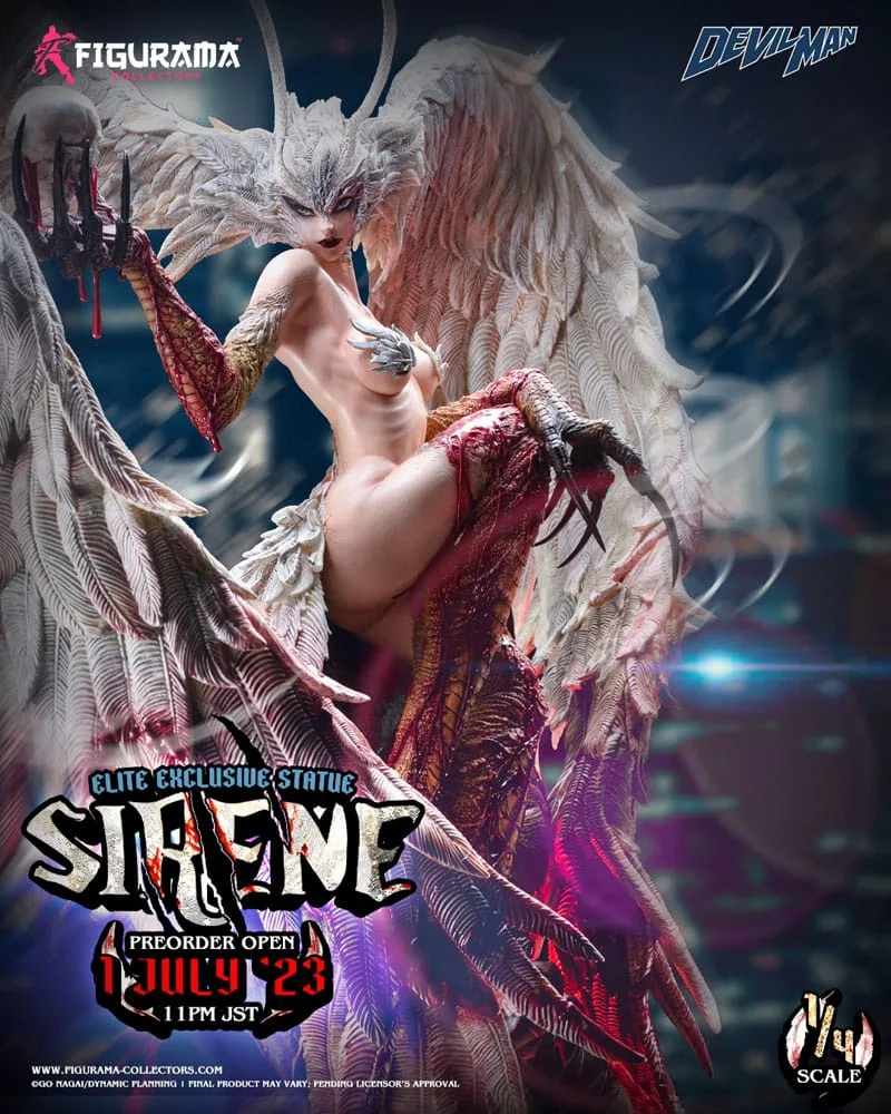 Devilman Statue – Sirene Elite Exclusive 1:4 67 cm 2
