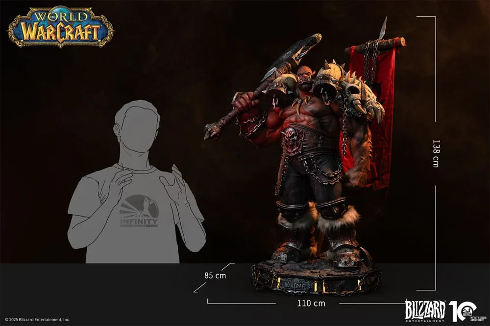 World of Warcraft Statue – Garrosh Hellscream 1/3 Scale 138 cm 19