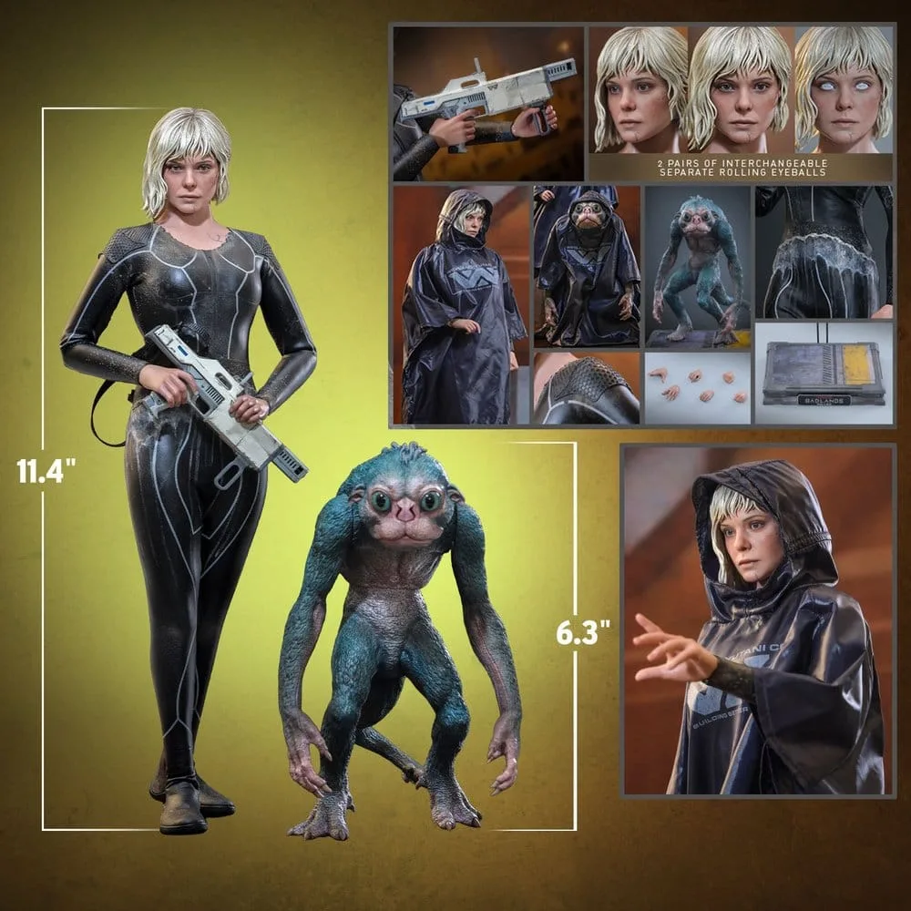 Predator Badlands Figure Set – Thia and Bud 1/6 Scale 29 cm 17