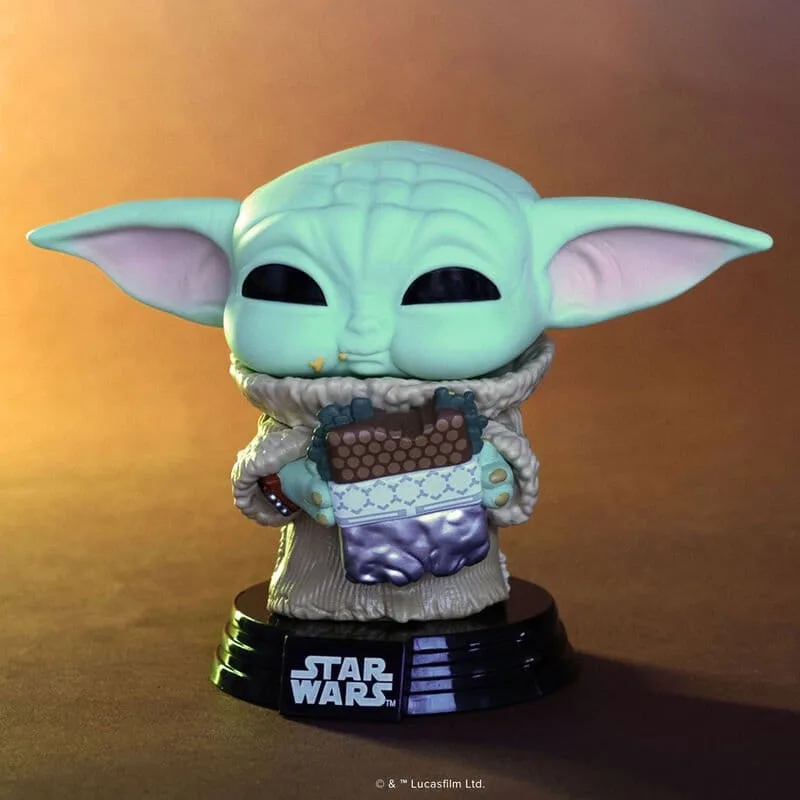 Star Wars Pop Vinyl Figure – Grogu with Sandwich 9 cm 2