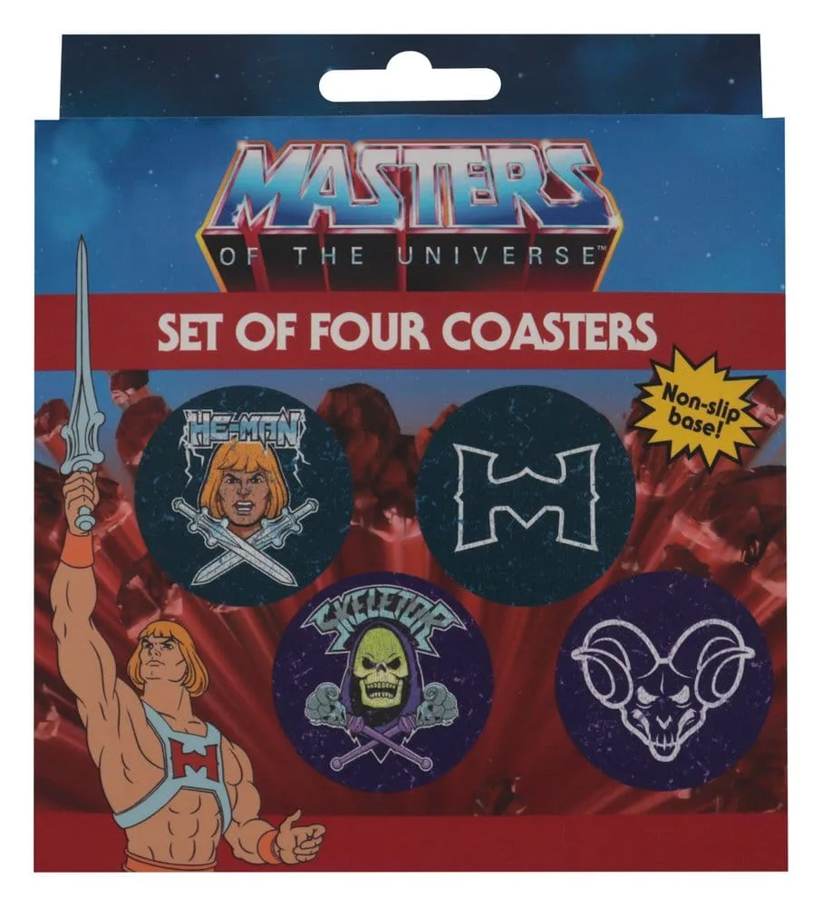 Masters of the Universe Coasters – Printed Metal 4-Pack 9 cm 6