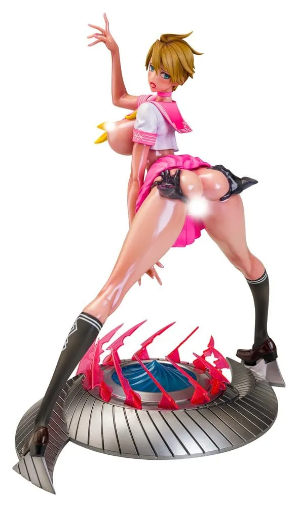 Mahou Shoujo Statue – Rui Asuka Pink Summer Sailor 29 cm 21