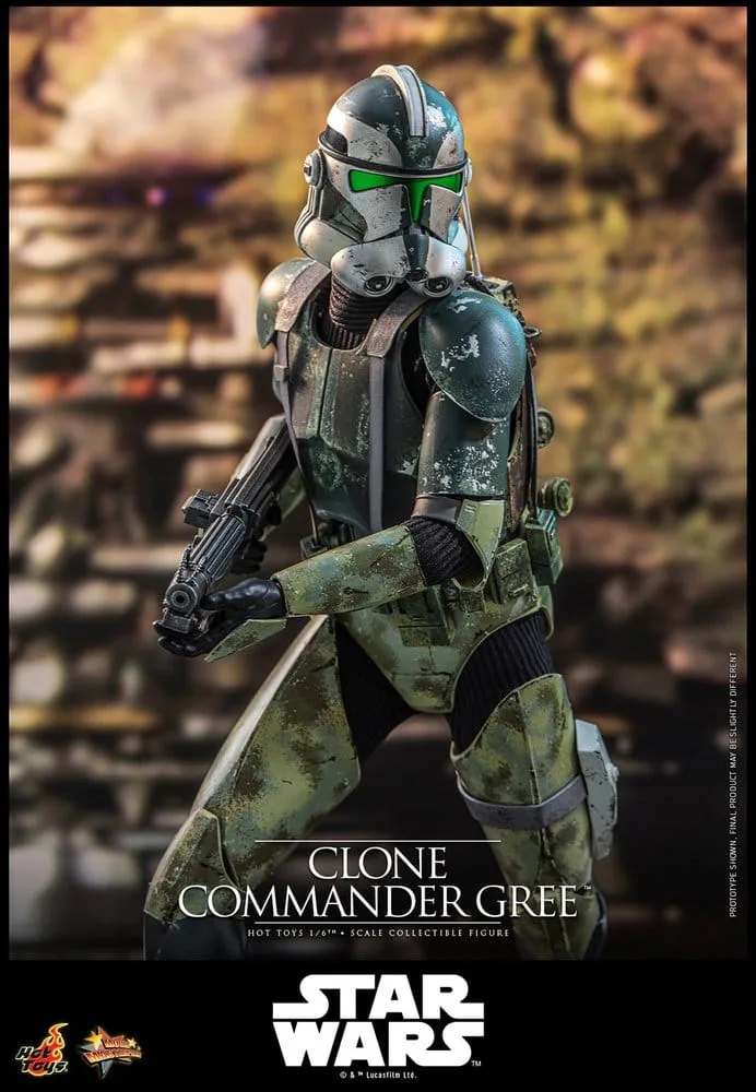 Star Wars Action Figure – Clone Commander Gree 1/6 Scale 30 cm 12