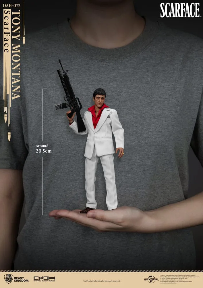 Scarface actiefiguur – Tony Montana in wit pak 20 cm 7