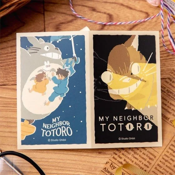 My Neighbor Totoro Stickers – Retro Catbus and Flying Totoro