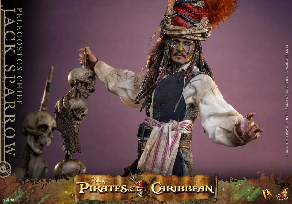 Pirates of the Caribbean Figure – Chief Jack Sparrow 30 cm 18