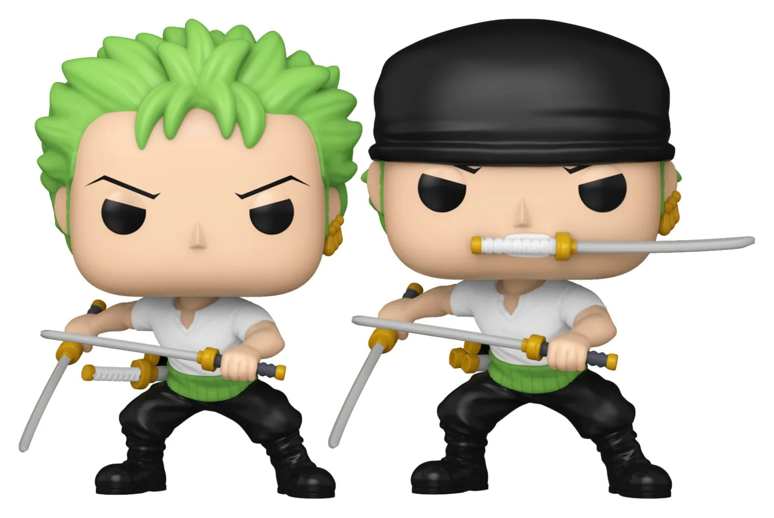 One Piece Pop Vinyl Figures – Zoro Refresh 6-Pack 9 cm
