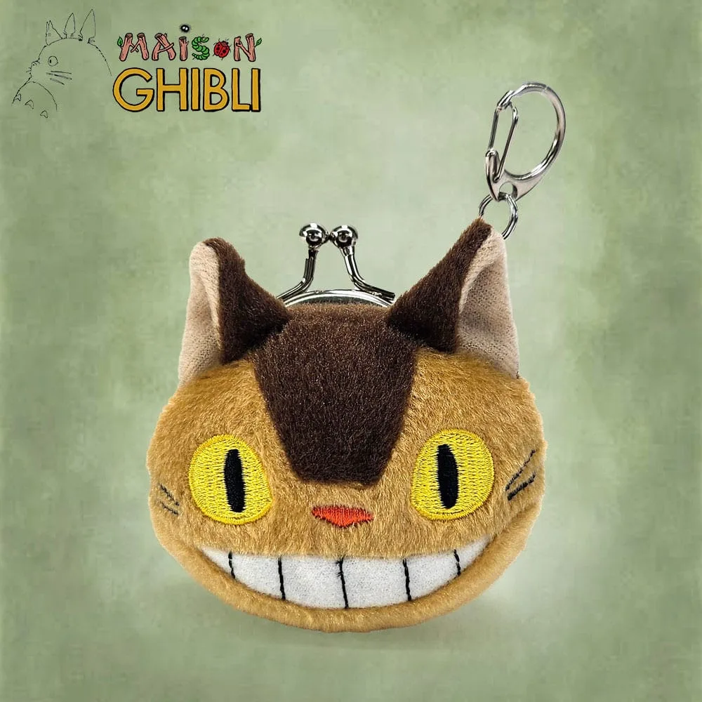 My Neighbor Totoro Plush Coin Purse – Funwari Cat Bus 7 x 7 x 5 cm
