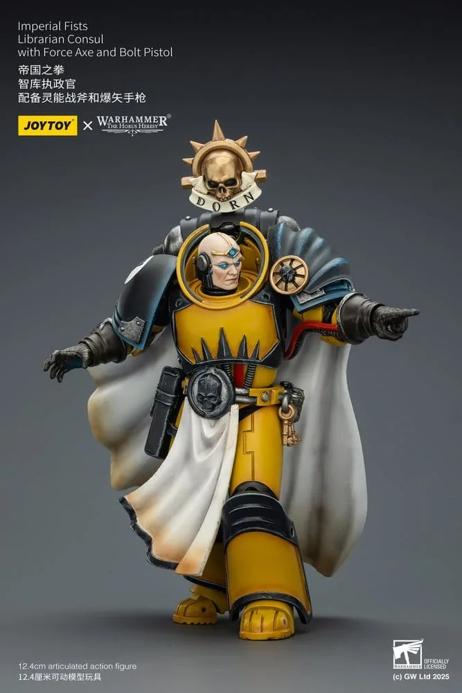 Warhammer Action Figure – Imperial Fists Librarian Consul 12 cm 2