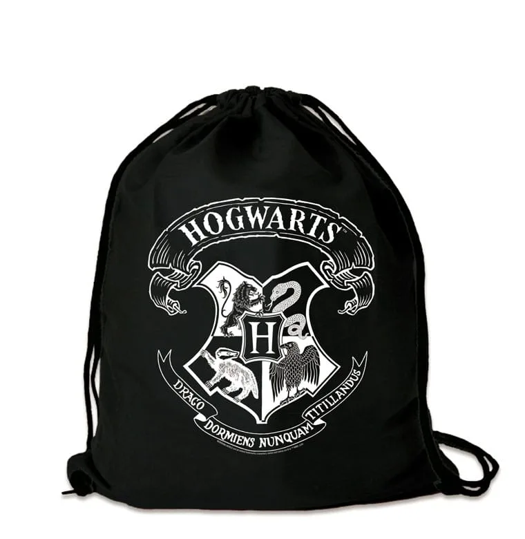 Harry Potter Gym Bag – White Hogwarts 35 x 46 cm