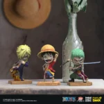 One Piece Vinyl Figures – Freeny Luffy Zoro and Sanji 10 cm 2