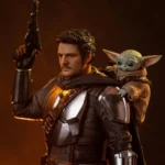 Star Wars Art Scale Statue – The Mandalorian and Grogu 1/10 25 cm 9