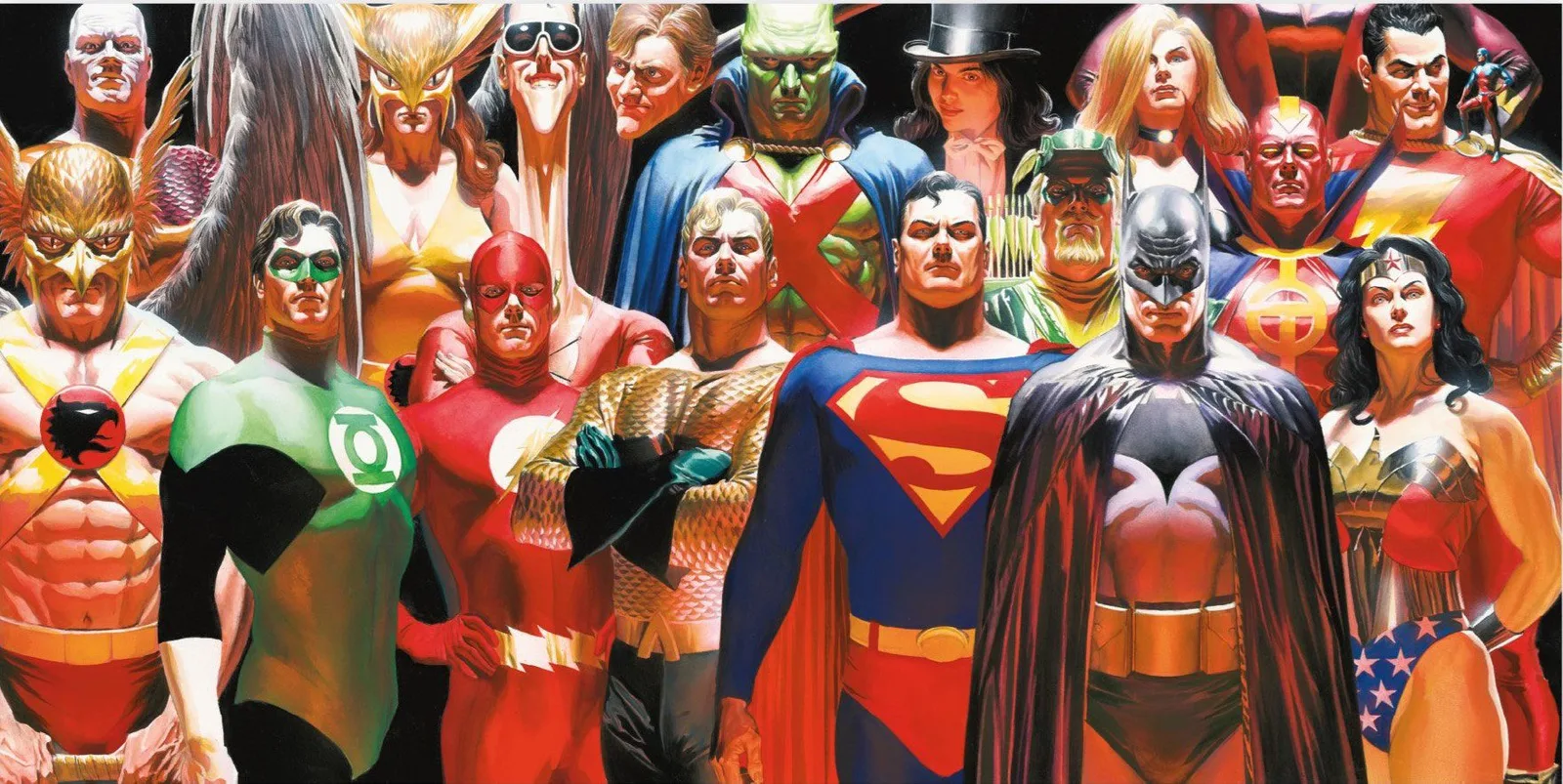 DC Comics Glass Poster – Justice League 60 x 30 cm