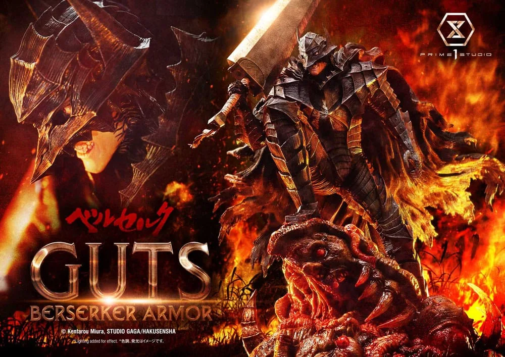 Berserk Statue – Guts Berserker Armor 1/4 Scale 94 cm 2