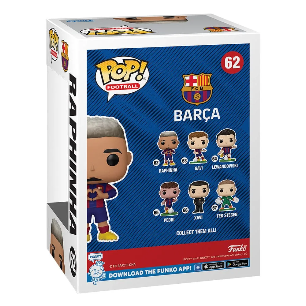 Barcelona Vinyl Figure – Raphinha Funko Pop 9 cm 3