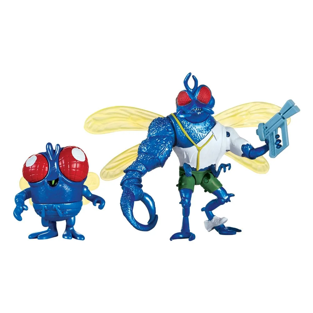 TMNT Mutant Mayhem Figures – Super Fly & Toddler 11.5 cm