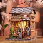 Miniatuur Bouwpakket – Sakura O Kimono Shop 19 x 14 cm 13