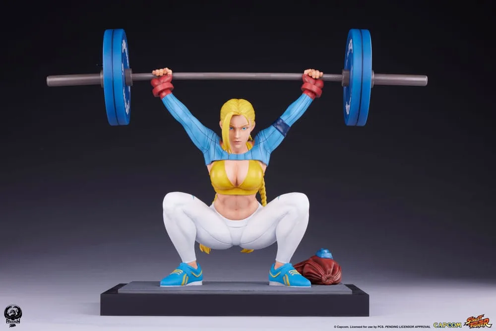 Street Fighter Statue – Cammy Powerlifting Alpha 41 cm