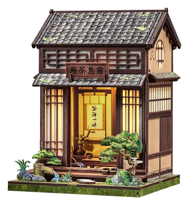 CuteBee Miniature House Model Kit – Kirishima Cha-an 19 x 14 cm 18