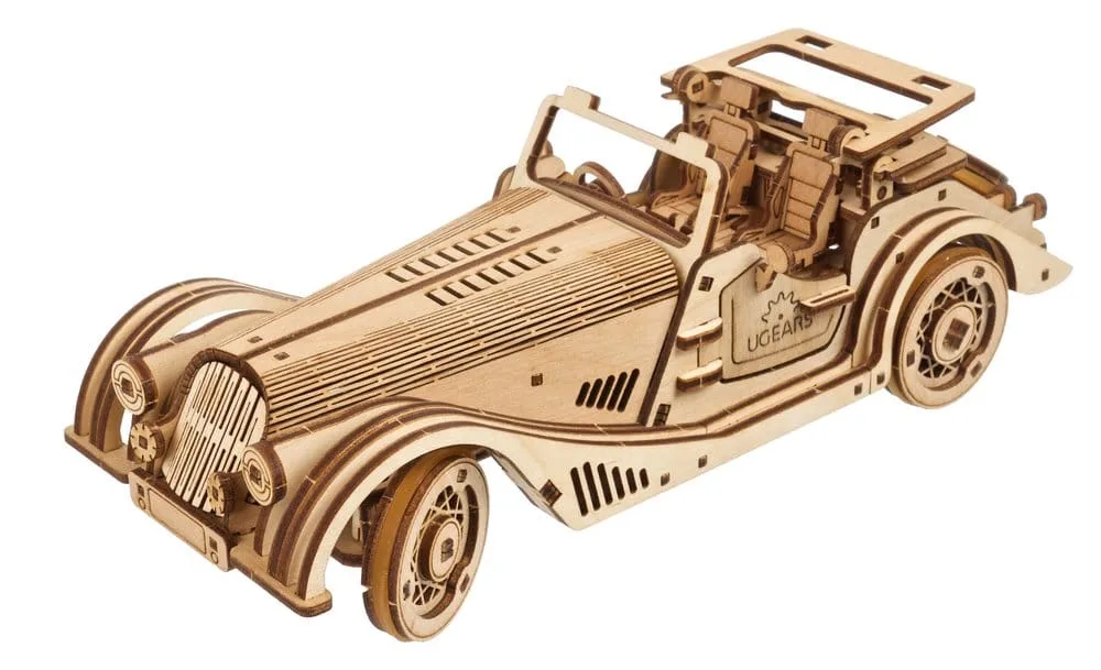Ugears Holzbausatz – Sportwagen Rapid Mouse 1:24 23