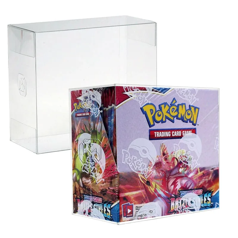 Trading Card Box Protectors – EVORETRO PET Version 1 5-Pack