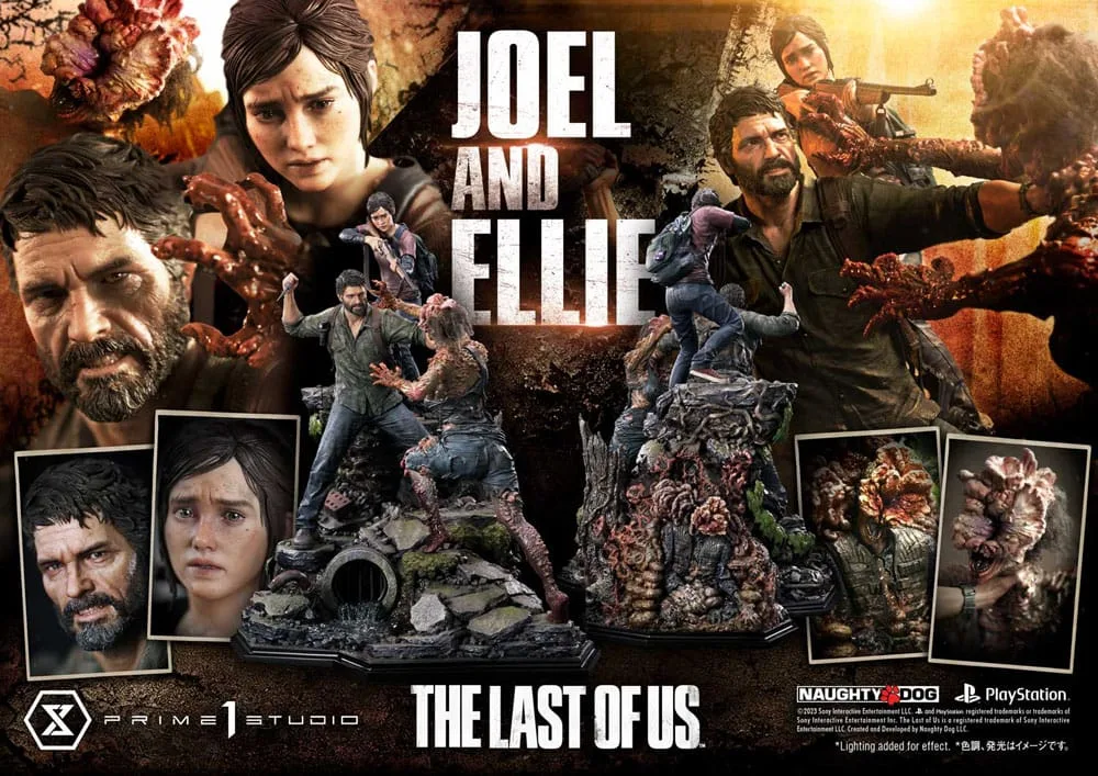The Last of Us Part I Statue – Joel and Ellie Deluxe 73 cm 2