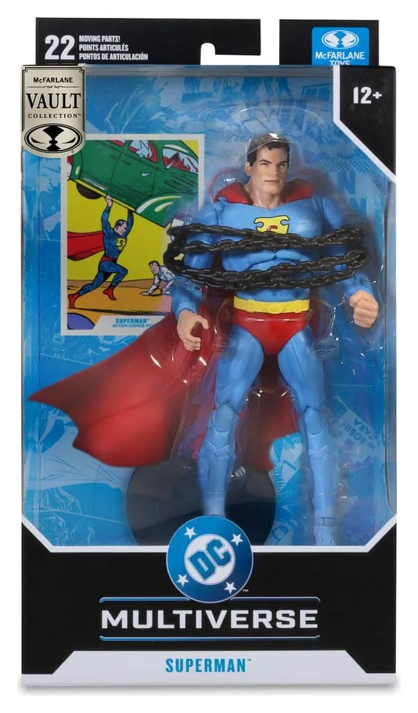 DC Superman Action Figure – Action Comics 1 Vault Collection 18 cm 7
