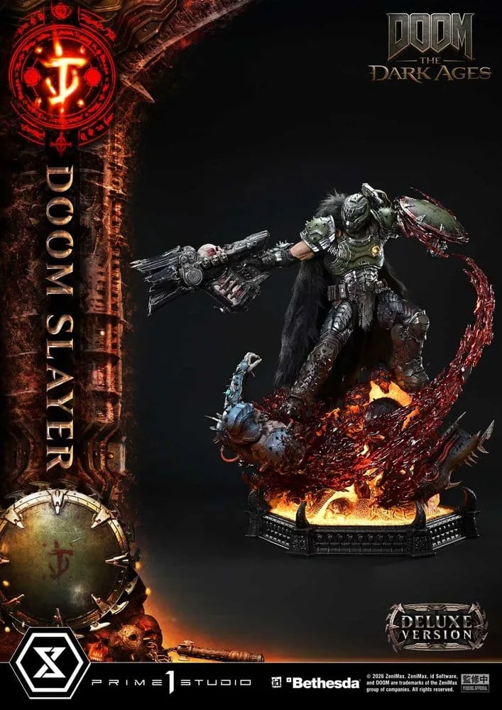 DOOM The Dark Ages Statue – Slayer Deluxe 1/4 77 cm 9