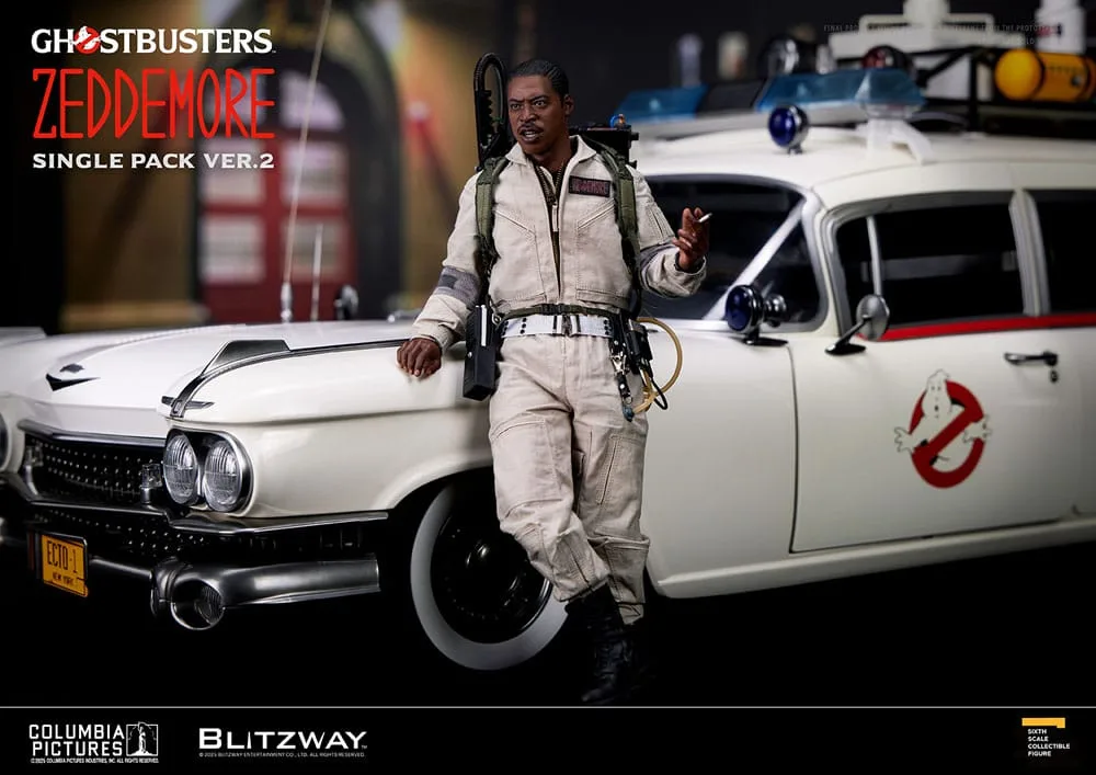 Ghostbusters actiefiguur – Winston Zeddemore Ver. 2 1/6 31 cm 4