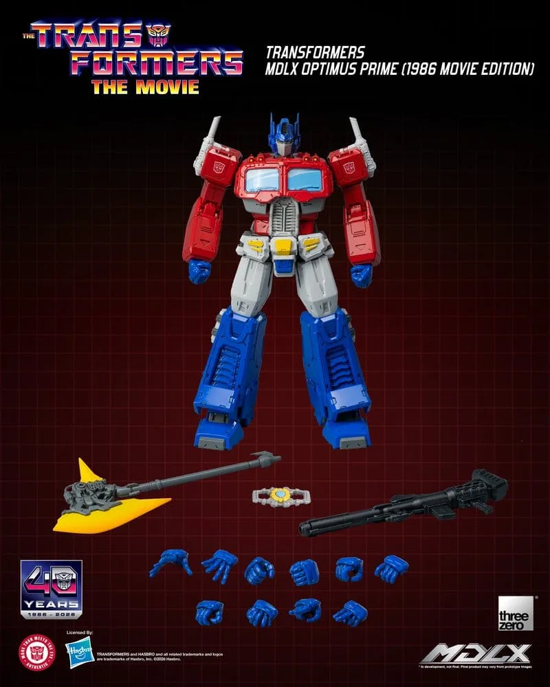 Transformers Action Figure – Optimus Prime 1986 Movie 18 cm 8
