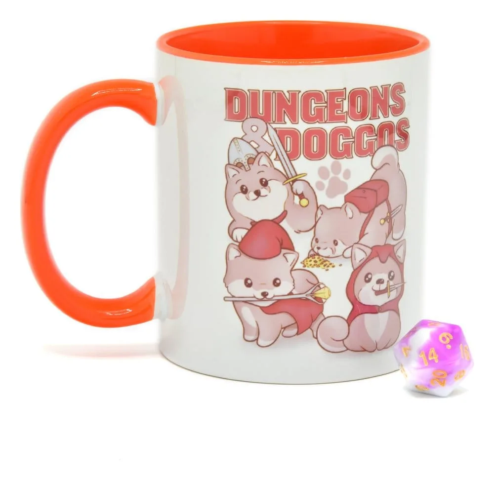 Glassstaff Mug and D20 Gift Set – Dungeons & Doggos