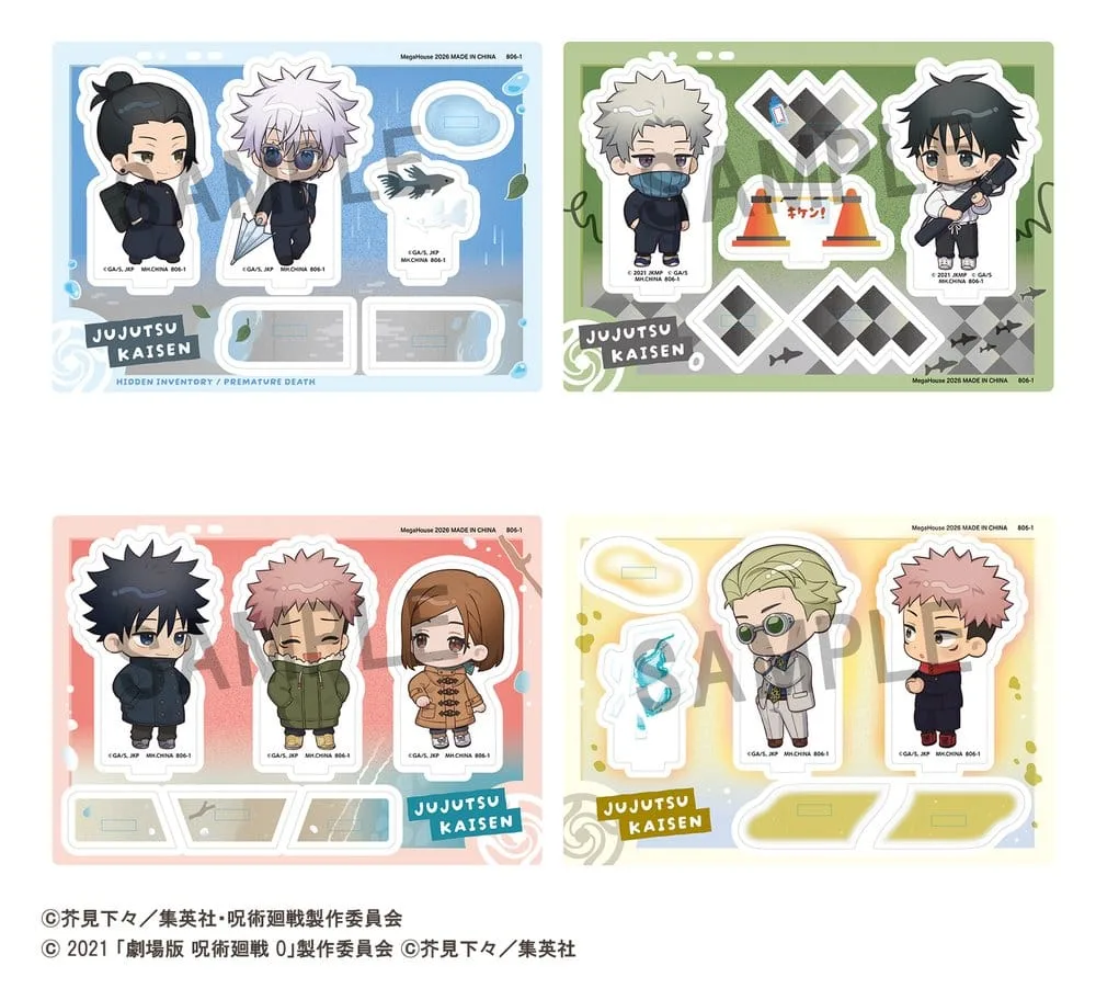 Jujutsu Kaisen Acrylic Stand – Suguru Geto and Satoru Gojo 10 cm 3