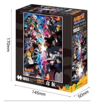 Naruto Shippuden Puzzle – Version A 38 x 26 cm
