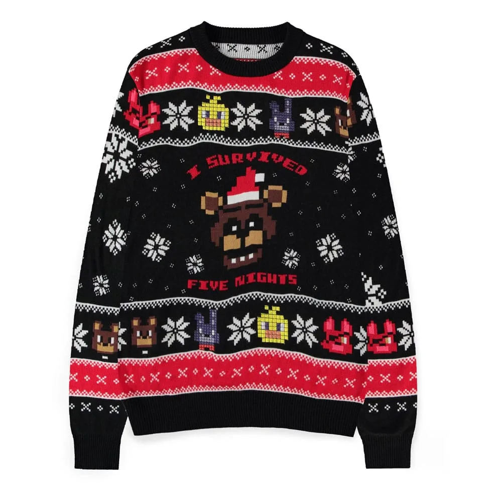 Five Nights at Freddy’s Sweater – Survived Five Nights