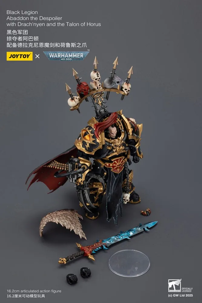 Warhammer 40,000 Action Figure – Abaddon the Despoiler 16 cm 12