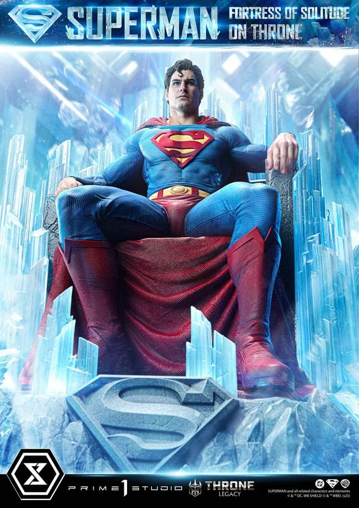DC Comics Statue – Superman Fortress Throne 52 cm 17