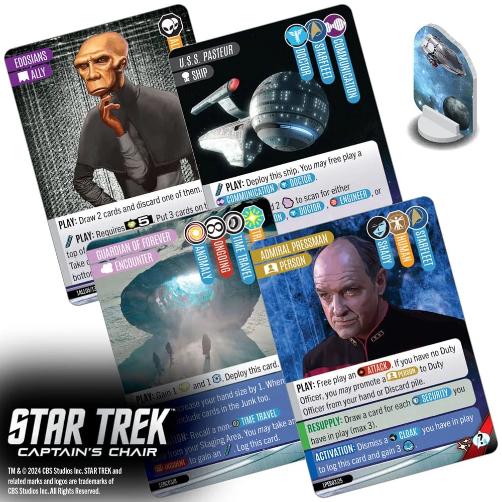 Star Trek Card Game – Captain’s Chair English Edition 10
