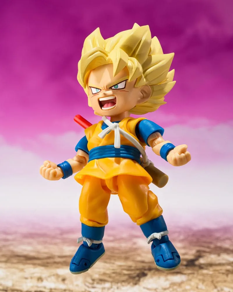Dragon Ball Daima Actionfigur – Super Saiyan Goku Mini 8 cm 5