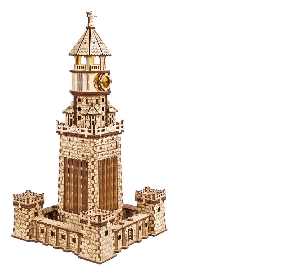 Lighthouse of Alexandria Model Kit – Ugears Wooden Edition 23
