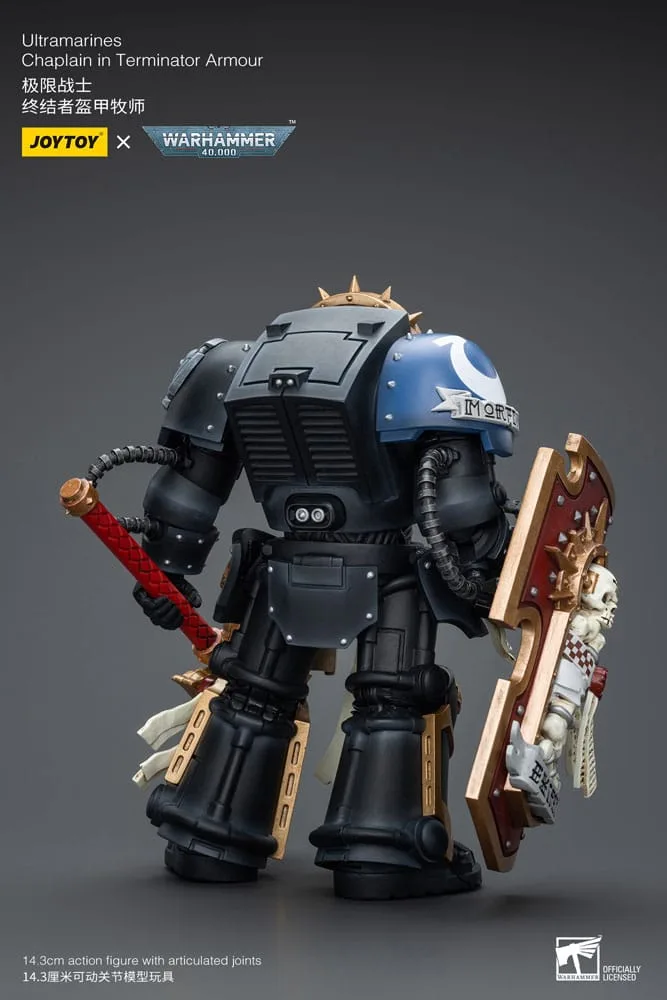 Warhammer 40k Action Figure – Ultramarines Chaplain 1/18 12 cm 5