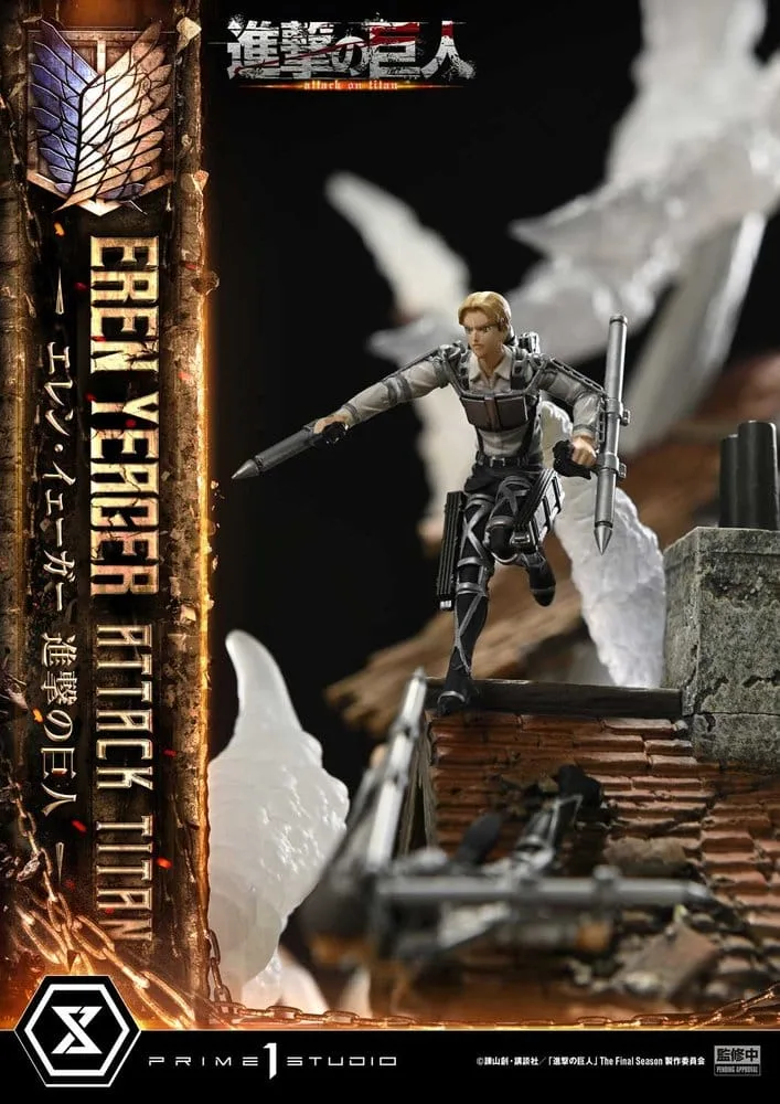 Attack on Titan Statue – Eren Yeager Attack Titan 81 cm 17