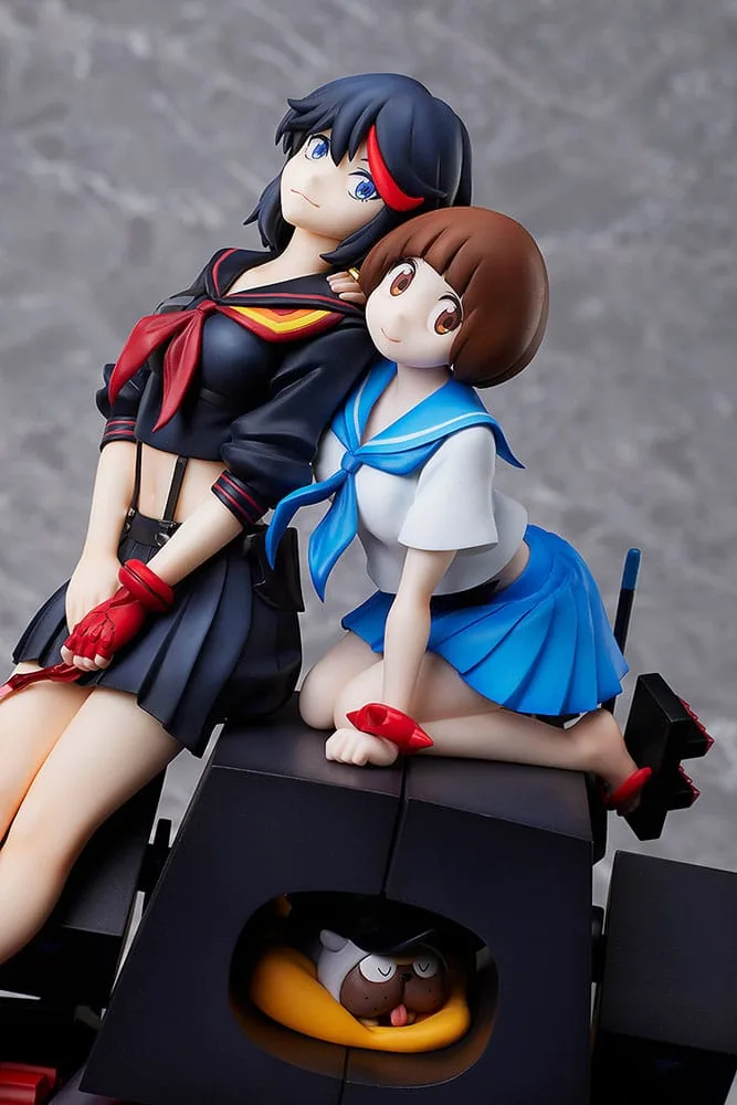 Kill la Kill PVC Statue – Ryuko Matoi and Mako Mankanshoku 27 cm 4
