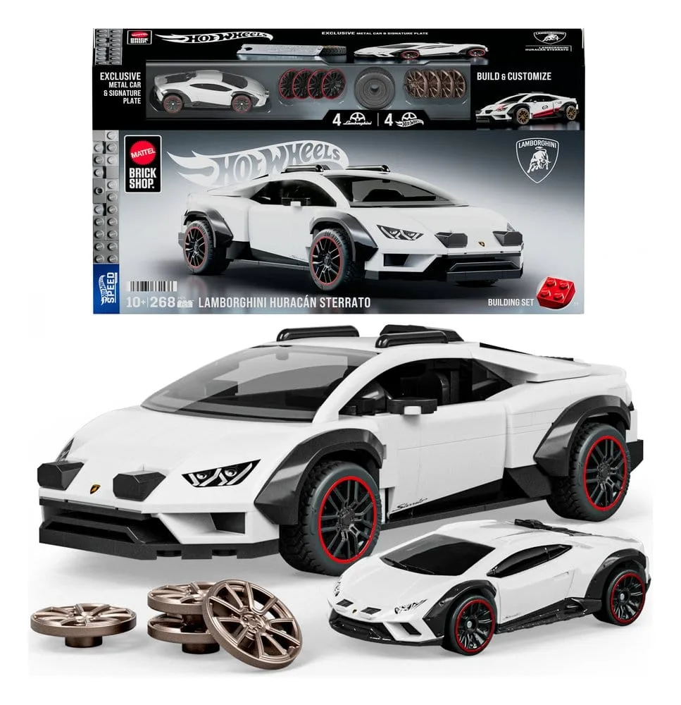 Hot Wheels Building Set – Lamborghini Huracán Sterrato 1:32