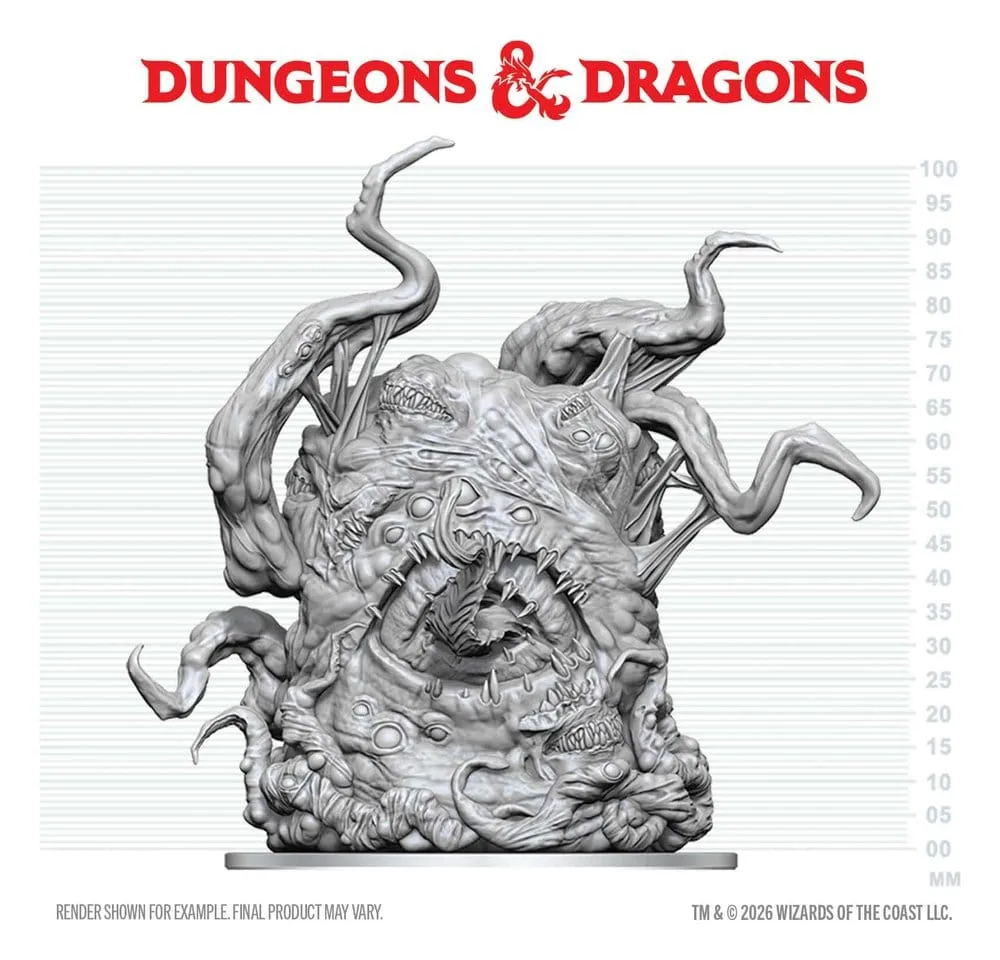 Dungeons & Dragons Unpainted Miniature – Shoggoth 20 cm 3