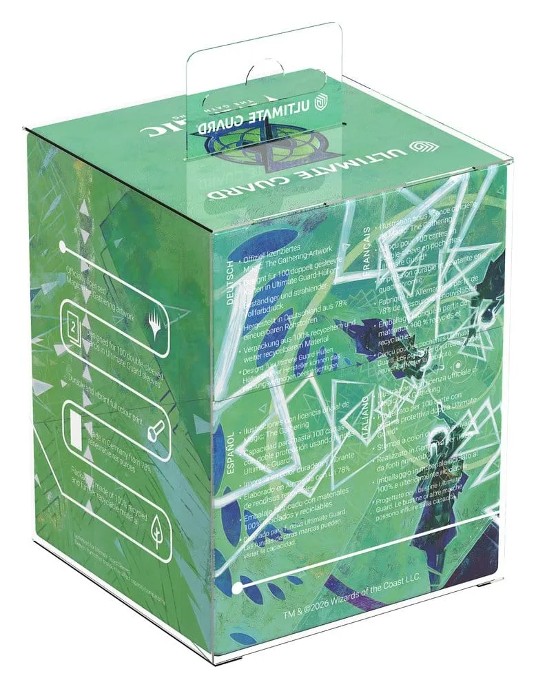 Magic The Gathering Deck Box – Quandrix Boulder 100+ 10